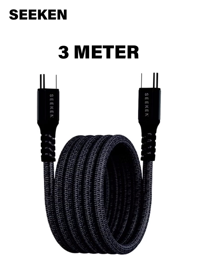 KABEL JALUR USB-C KE C 60W SEEKEN