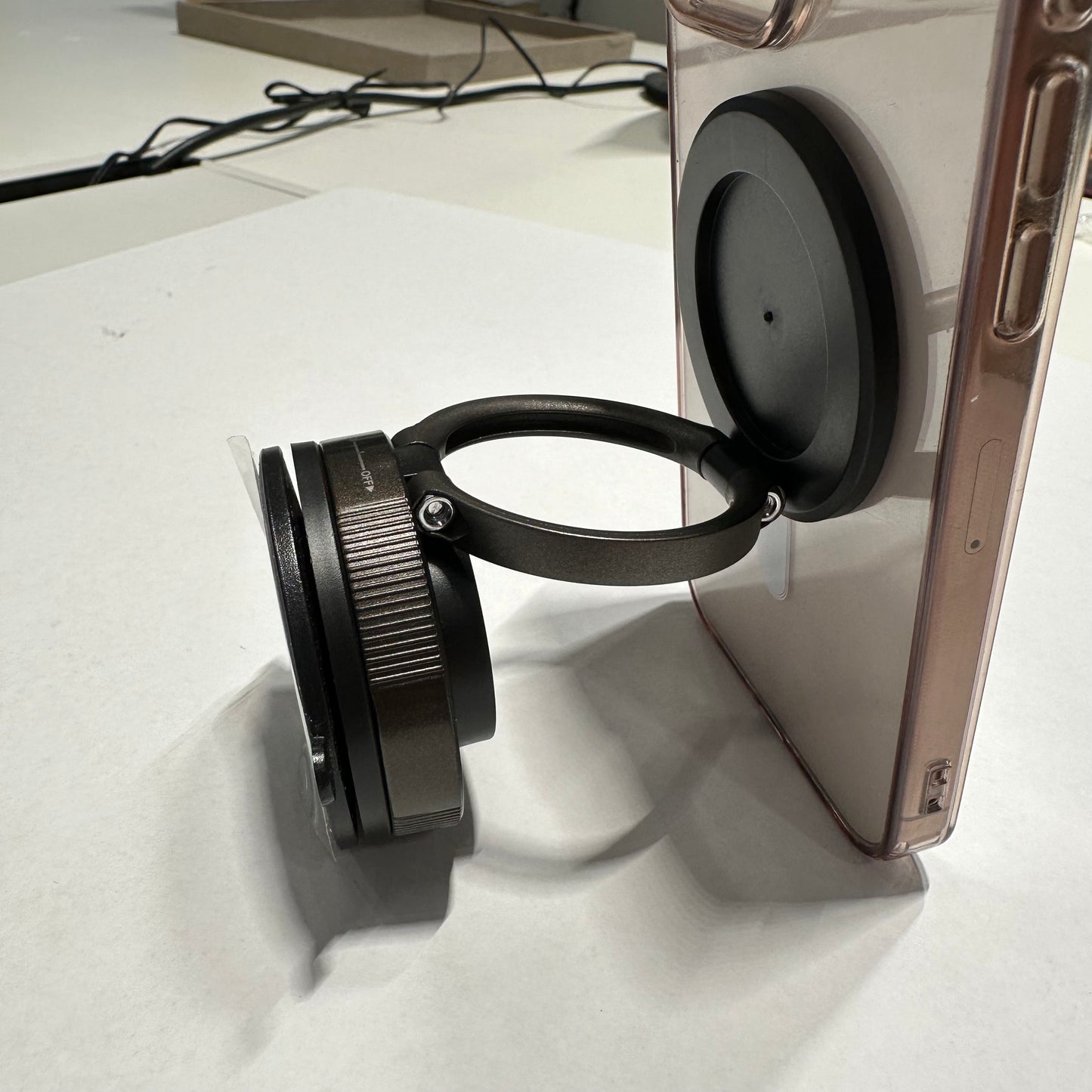 VACUUM ADSORPTION MAGNETIC SUPPORT - DIAMOND BLACK (C-07)