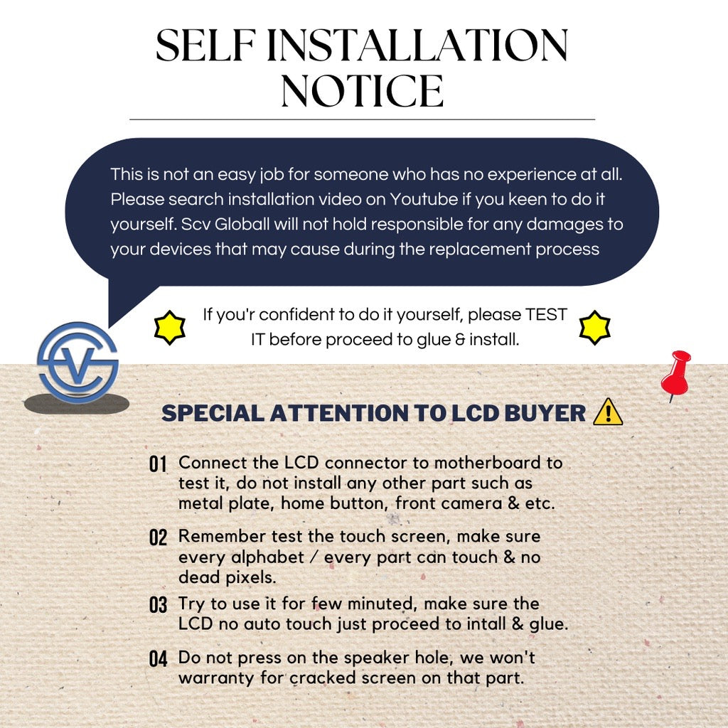 Rear / Main Camera - For iPhone 11 Pro / 11 Pro Max - Replacement - Scv Global