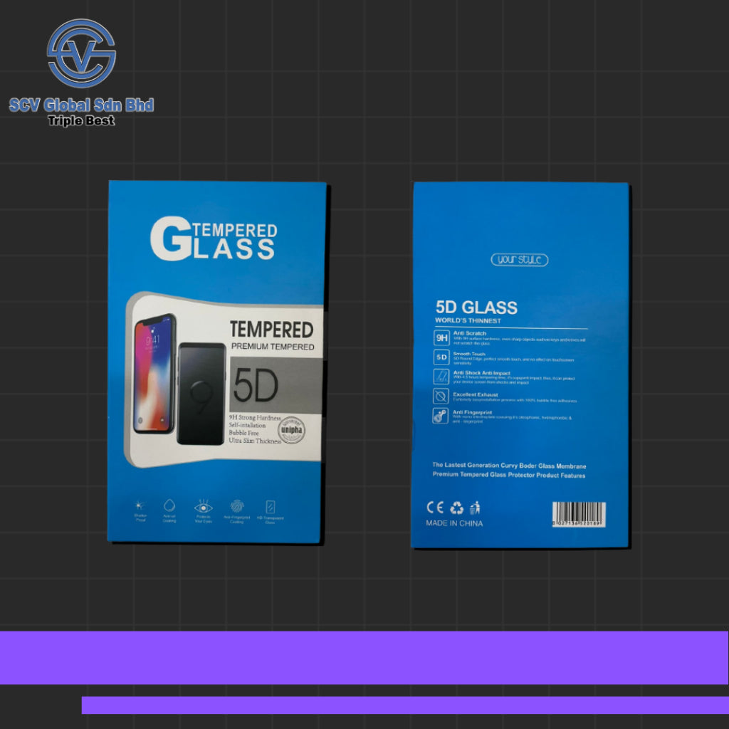 9H Premium Clear Tempered Glass - For iPhone