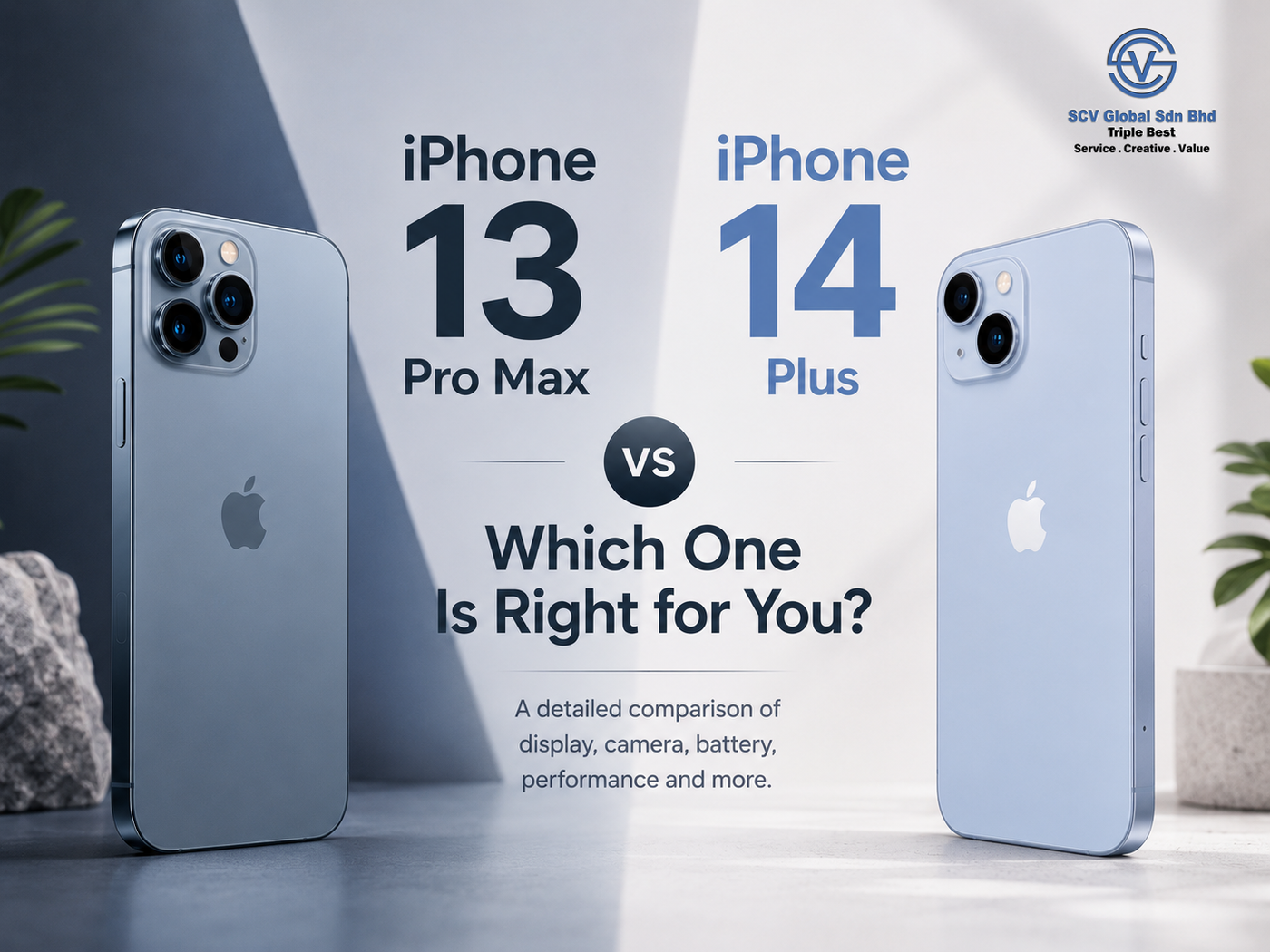iPhone 13 Pro Max vs iPhone 14 Plus: Which One Is Right for You? | Scv Global