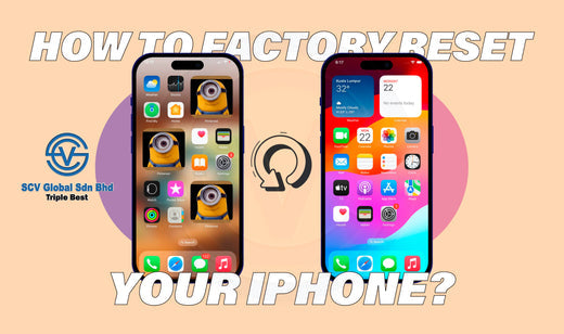 iPhone Tricks | How to Factory Reset Your iPhone ?? | Scv Learn+