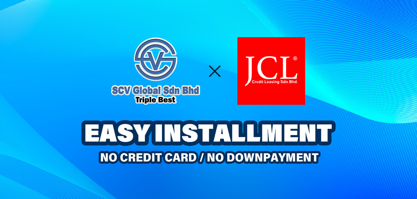 Scv Global x JCL Credit | Up to 36 Months Installment | No Down Payment & Credit Card