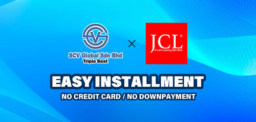 Scv Global x JCL Credit | Up to 36 Months Installment | No Down Payment & Credit Card