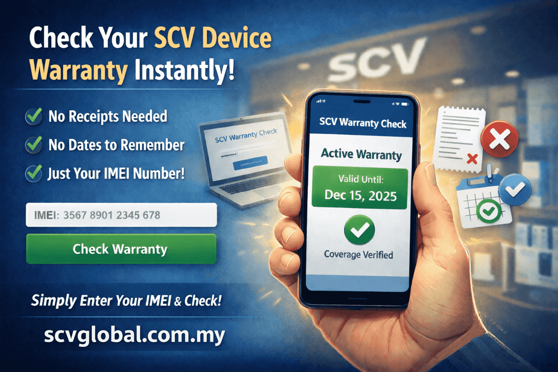 Check Your SCV Device Warranty Status Instantly | Scv Global