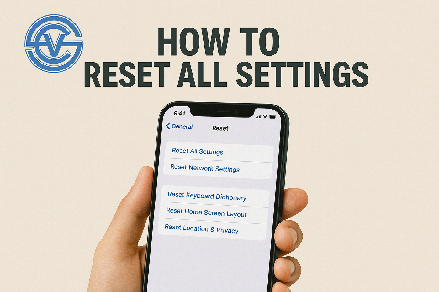 iPhone Tricks | How to Fix iPhone Software Issues Using “Reset All Settings” | Scv Learn+