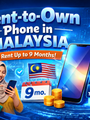 Rent-To-Own Pre-Owned iPhone Launched | Rent Up To 9 Months | Scv Global