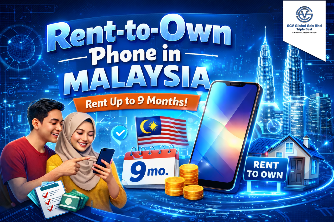 Rent-To-Own Pre-Owned iPhone Launched | Rent Up To 9 Months | Scv Global