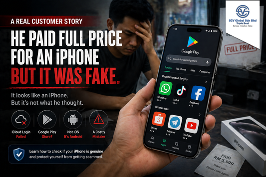 A Real Story | A Story Customer Bought a Fake iPhone | Scv Global
