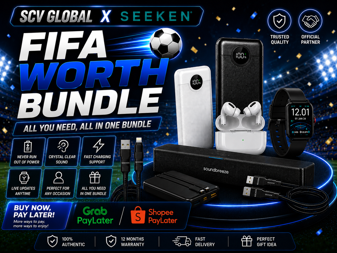 SCV GLOBAL x SEEKEN Launches FIFA Worth Bundle Series | Starting From Only RM99