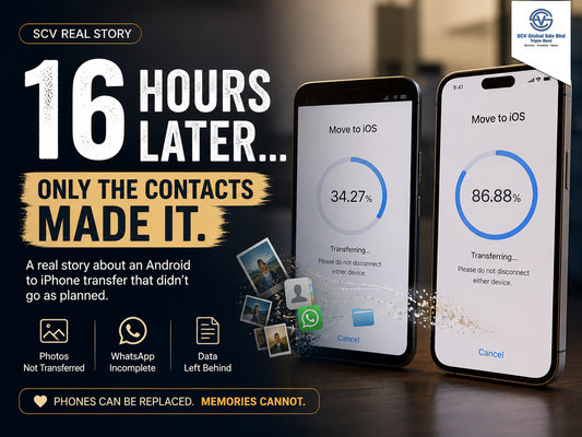 A Real Story | 16 Hours Later... Only the Contacts Made It | Scv Global