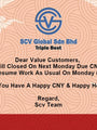Update : Operation of Chinese New Year 2025
