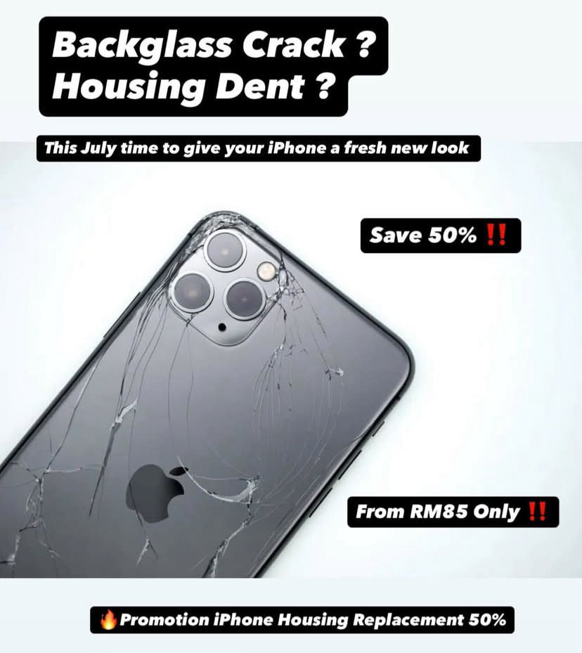 🔧 iPhone Housing Replacement – 50% OFF | Scv Global