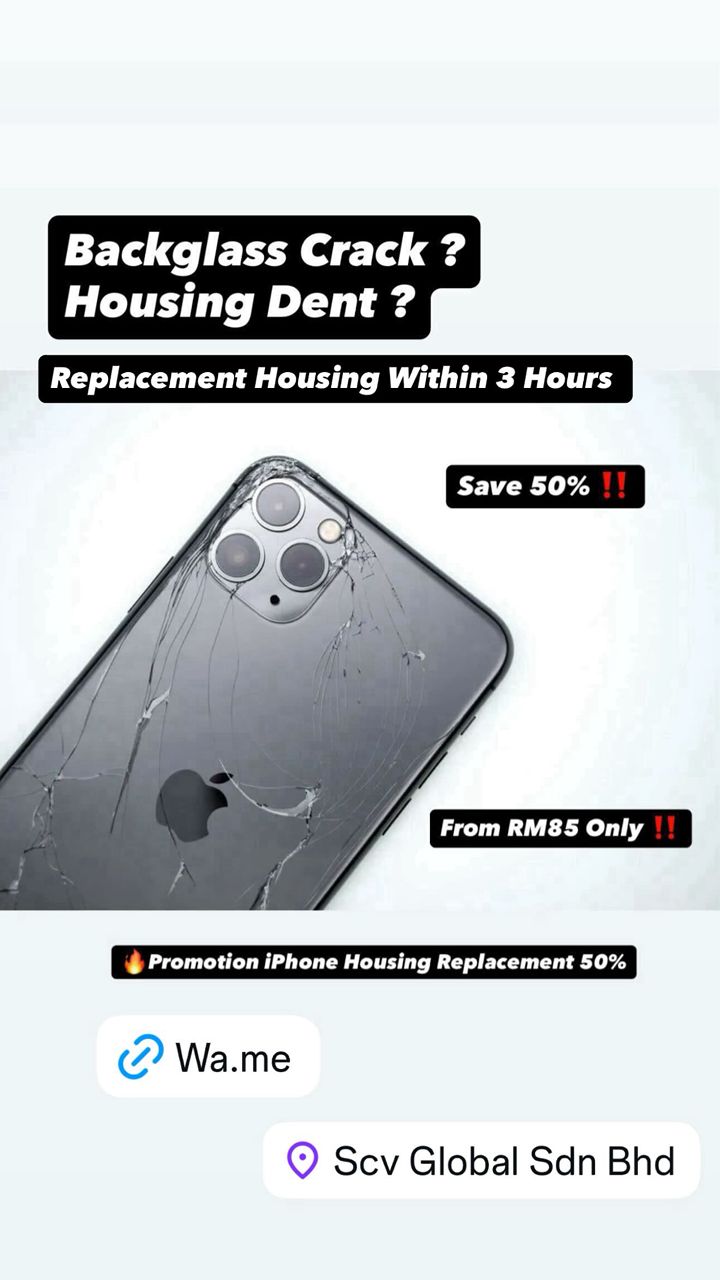 🔧 iPhone Housing Replacement – 50% OFF | Scv Global