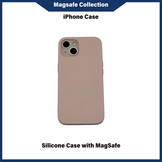 SILICONE CASE WITH MAGSAFE - PINK (CASE003)