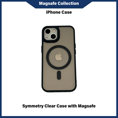 (Combo) Symmetry Clear Case with Magsafe - Black (CASE002)