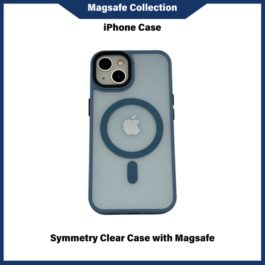 SYMMETRY CLEAR CASE WITH MAGSAFE - LIGHT BLUE (CASE002)