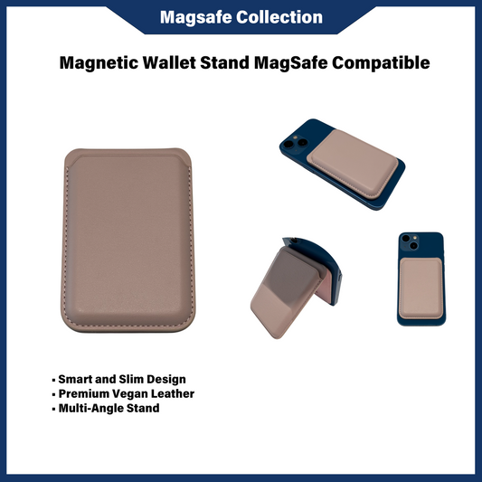 MAGNETIC WALLET STAND MAGSAFE COMPATIBLE PINK (MLW)