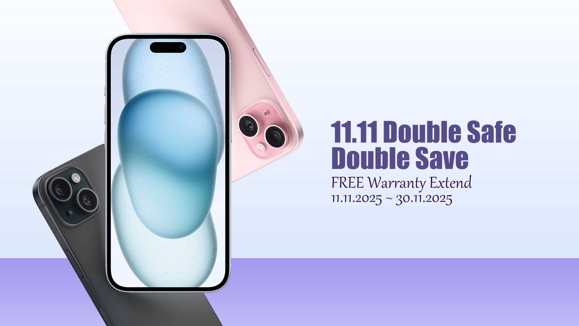 11.11 Double Safe , Double Save | Extended Warranty + FREE Magsafe Cas ...