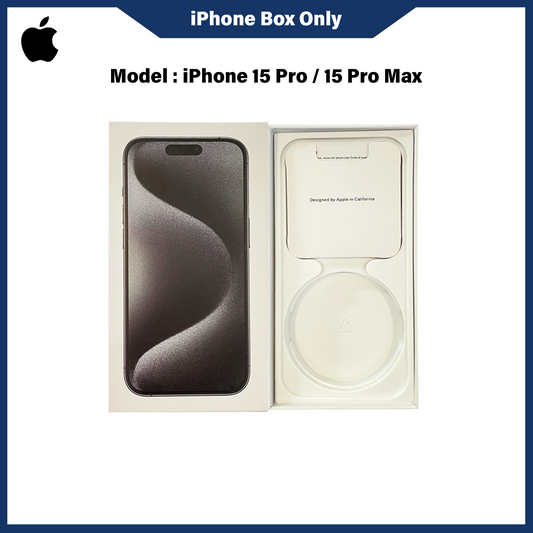 Kotak iPhone - Untuk Model 15 Pro / 15 Pro Max