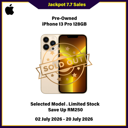 iPhone 13 Pro 128GB (Pre-Owned) - Jackpot 7.7 Sales