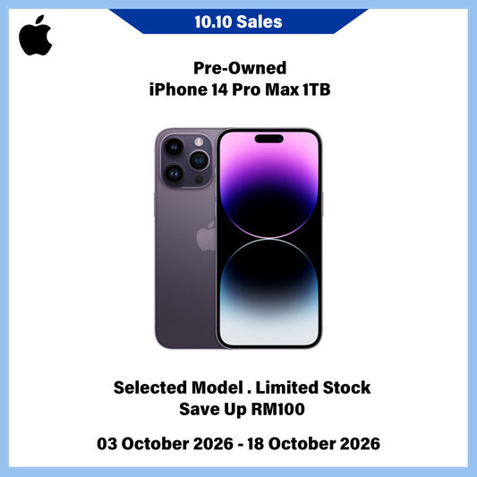 iPhone 14 Pro Max 1TB (Pre-Owned) - 10.10 Sales