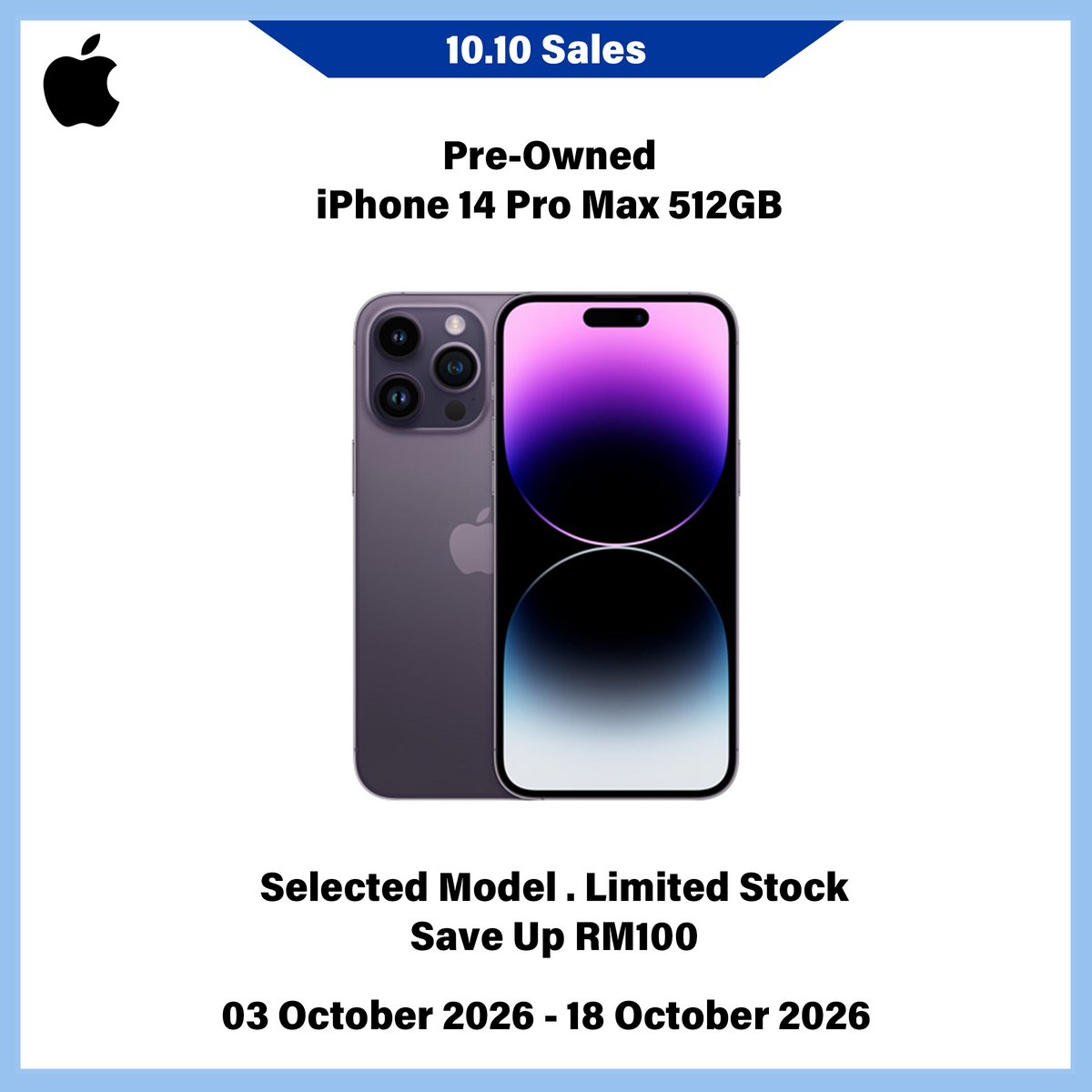 iPhone 14 Pro Max (Terpakai)