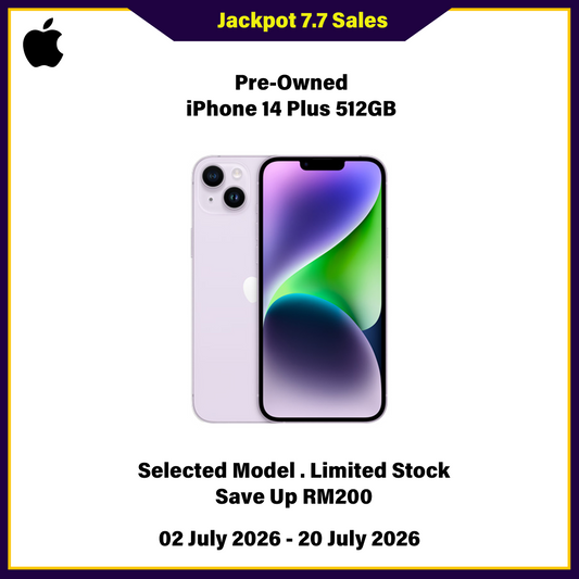 iPhone 14 Plus 512GB (Pre-Owned) - Jackpot 7.7 Sales