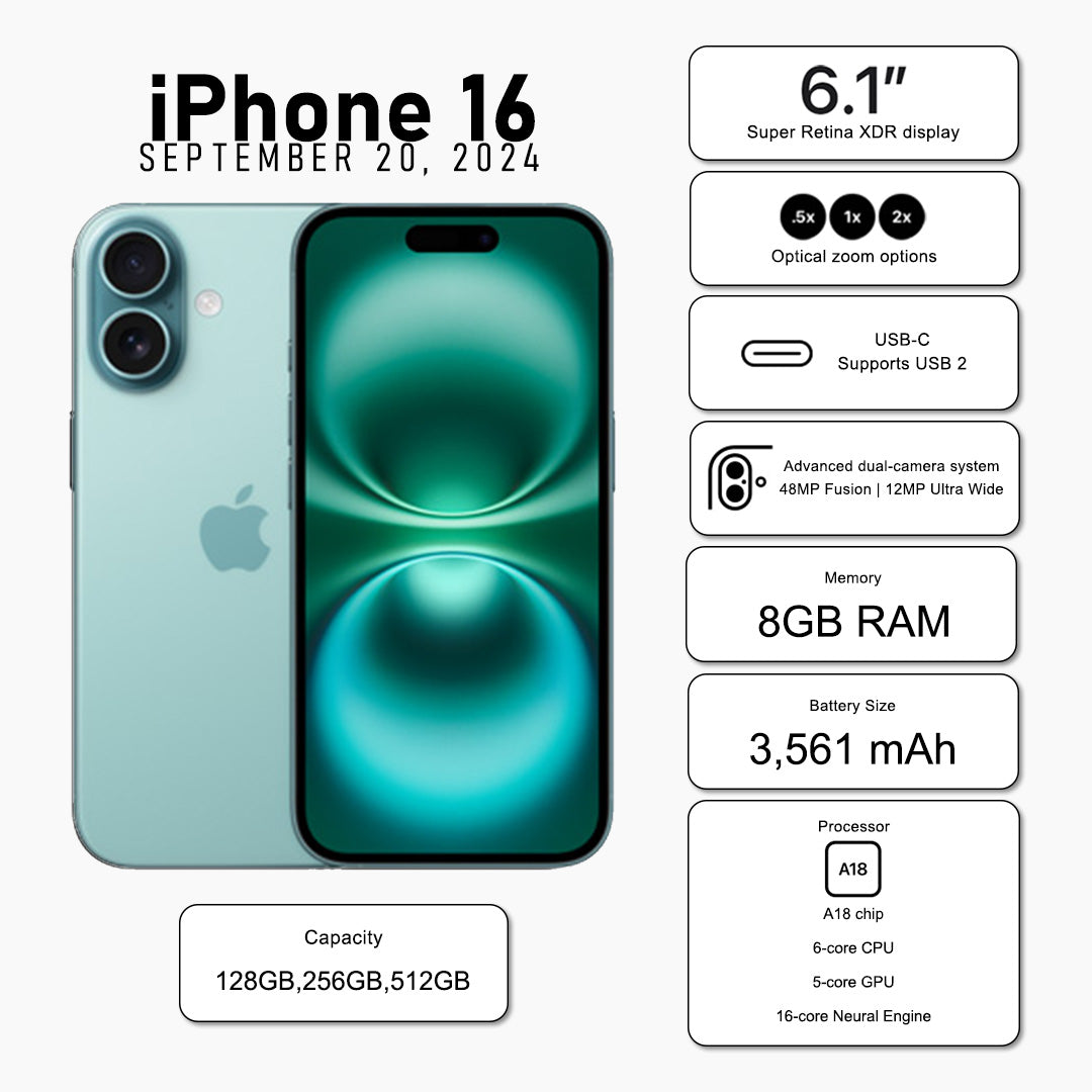 iPhone 16 (Pre-Owned) - Instalment Plan
