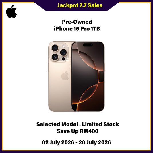 iPhone 16 Pro 1TB (Pre-Owned) - Jackpot 7.7 Sales