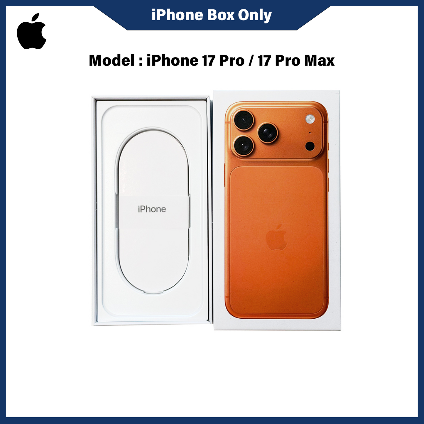 IPHONE BOX - FOR MODEL 17 PRO / 17 PRO MAX
