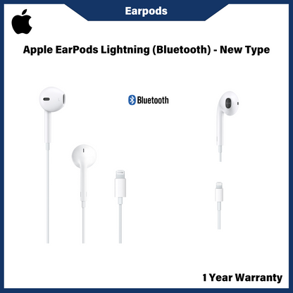 Apple EarPods Lightning (Bluetooth) - Jenis Baharu