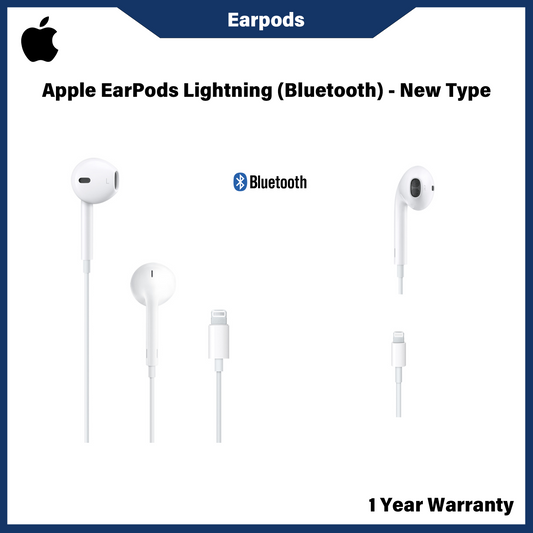 Apple EarPods Lightning (Bluetooth) - Jenis Baharu