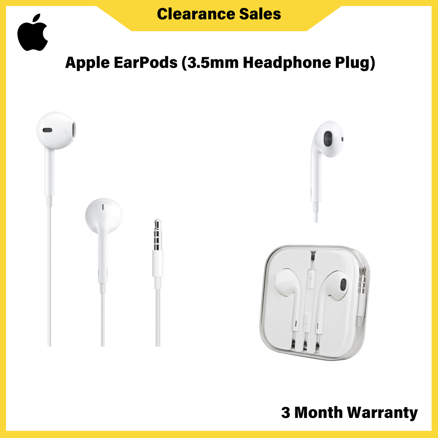 Apple EarPods (3.5mm Headphone Plug)
