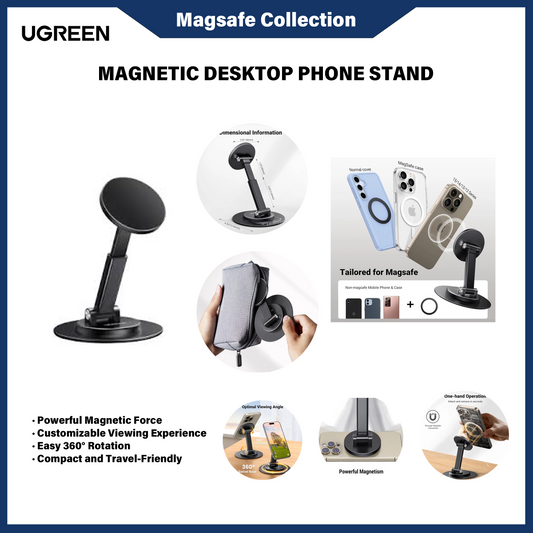 UGREEN MAGNETIC DESKTOP PHONE STAND (45376)