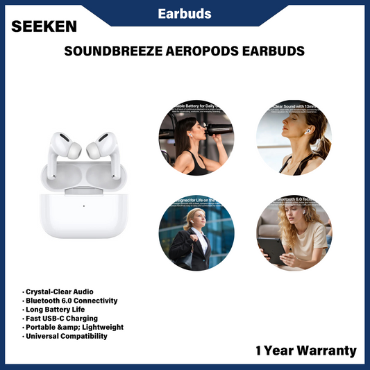 SEEKEN SOUNDBREEZE AEROPODS EARBUDS (SBR-AP1)