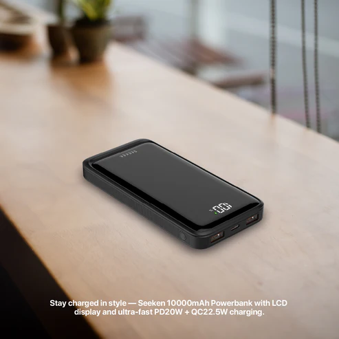 SEEKEN RAPIDCHARGE 10000MAH PRO POWERBANK - (SBO-3)