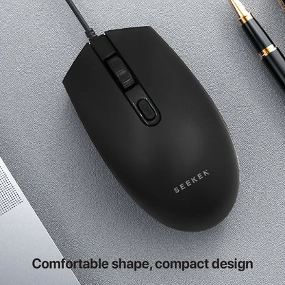 SEEKEN POINTER WIRED OPTICAL MOUSE (S-GY26)