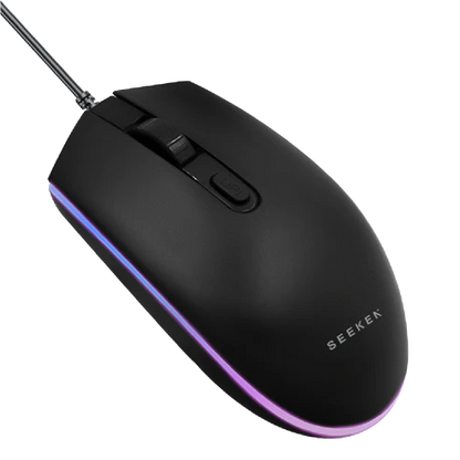 SEEKEN POINTER WIRED OPTICAL MOUSE (S-GY26)