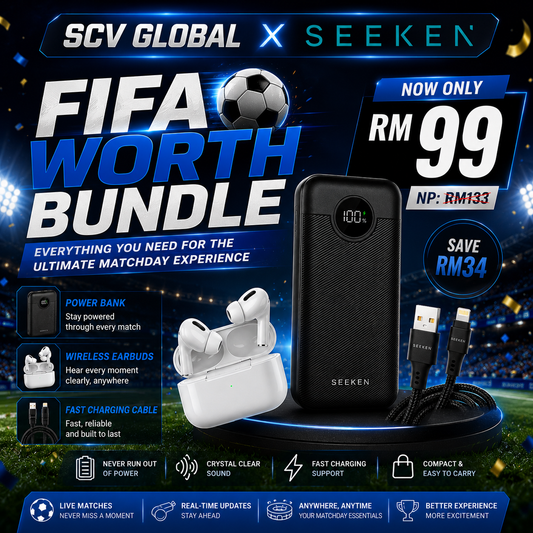 (SCV GLOBAL X SEEKEN) FIFA WORTH BUNDLE - PACKAGE 01