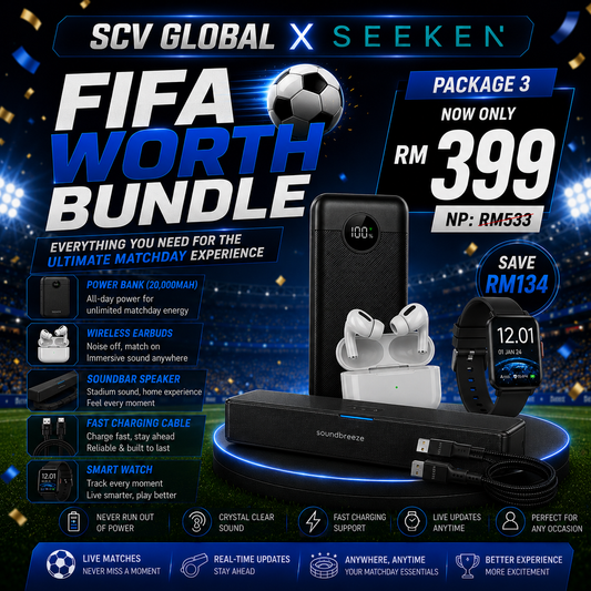 (SCV GLOBAL X SEEKEN) FIFA WORTH BUNDLE - PACKAGE 03