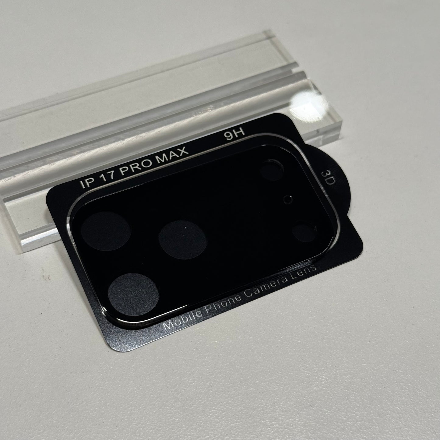 CAMERA LENS GLASS PROTECTOR - BLACK (CAMLENS001)