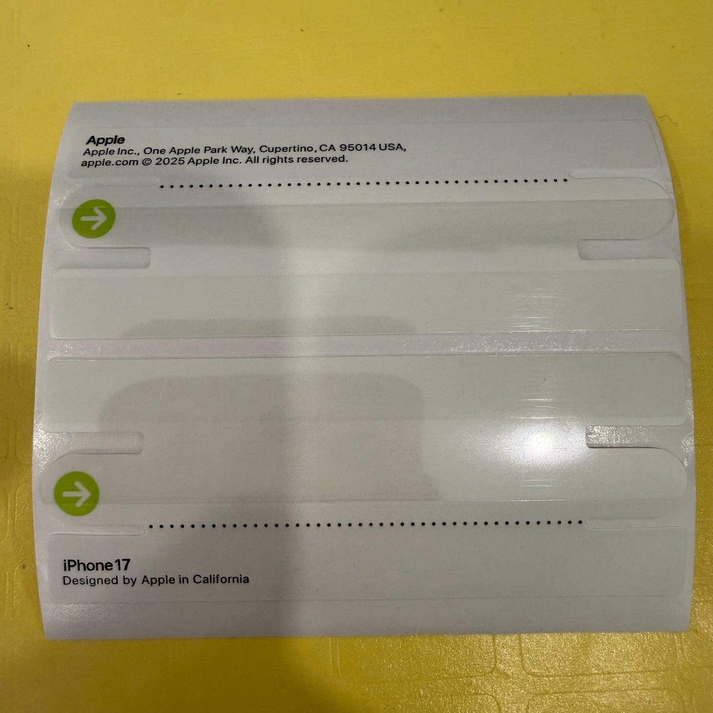 Pelekat Kotak Meterai Untuk iPhone - Untuk Kotak iPhone - Model: 13 - 14 Pro Max