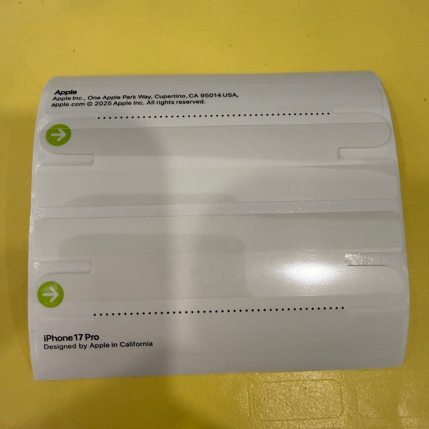 Pelekat Kotak Meterai Untuk iPhone - Untuk Kotak iPhone - Model: 13 - 14 Pro Max