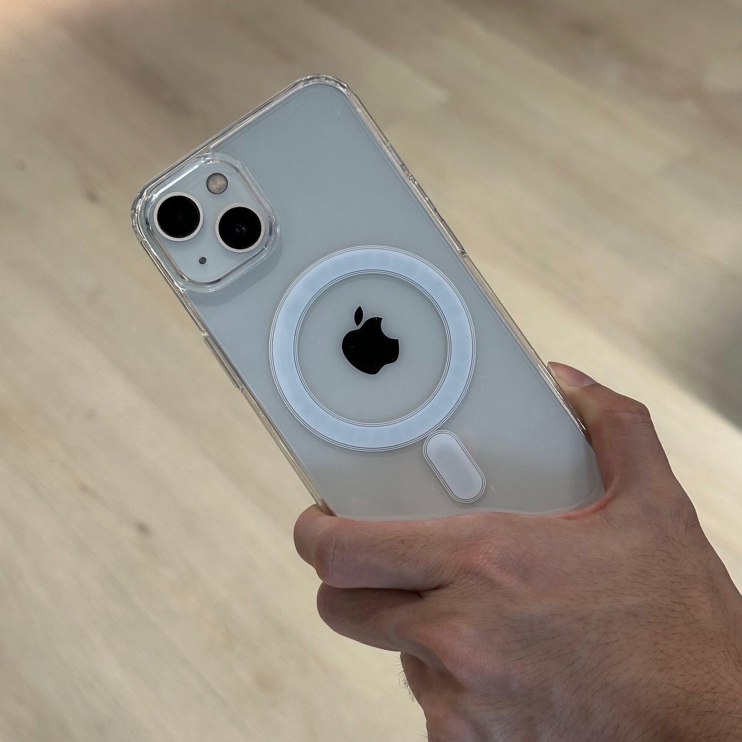 (Combo) Clear Case With Magsafe