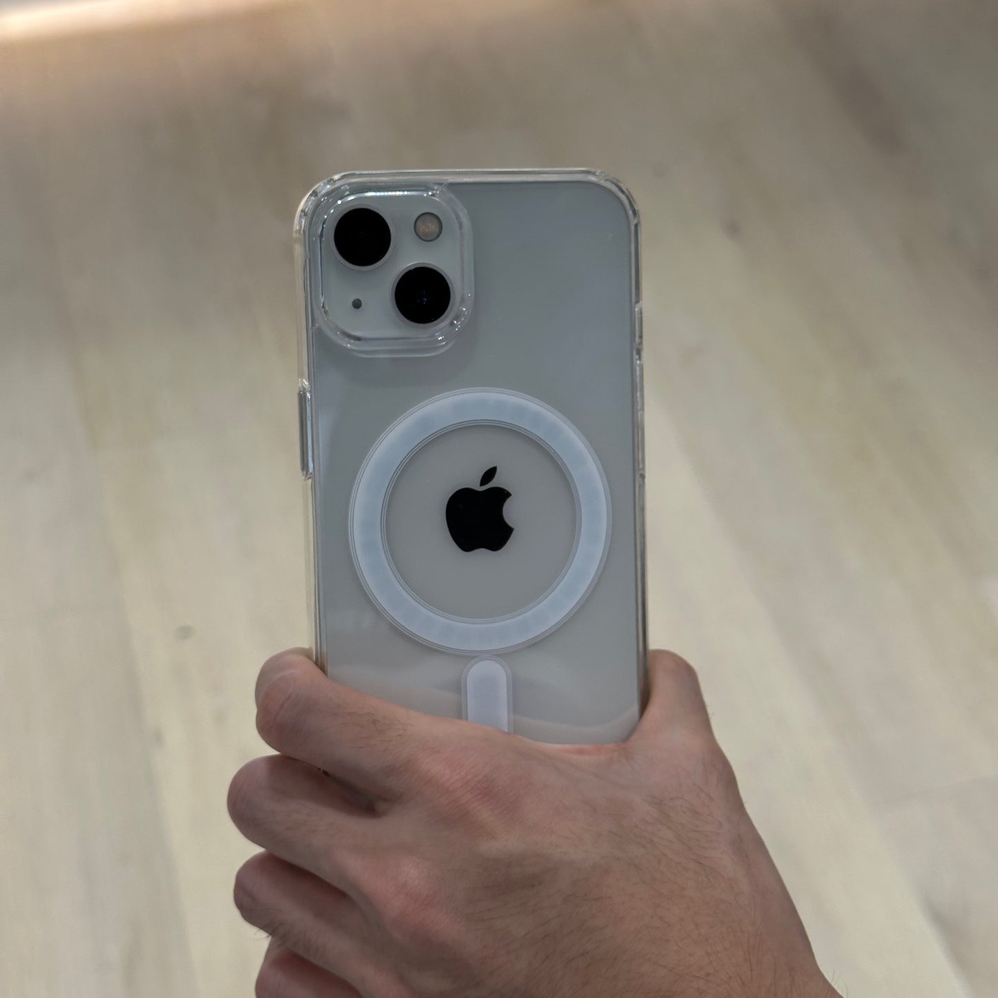 (Combo) Clear Case With Magsafe