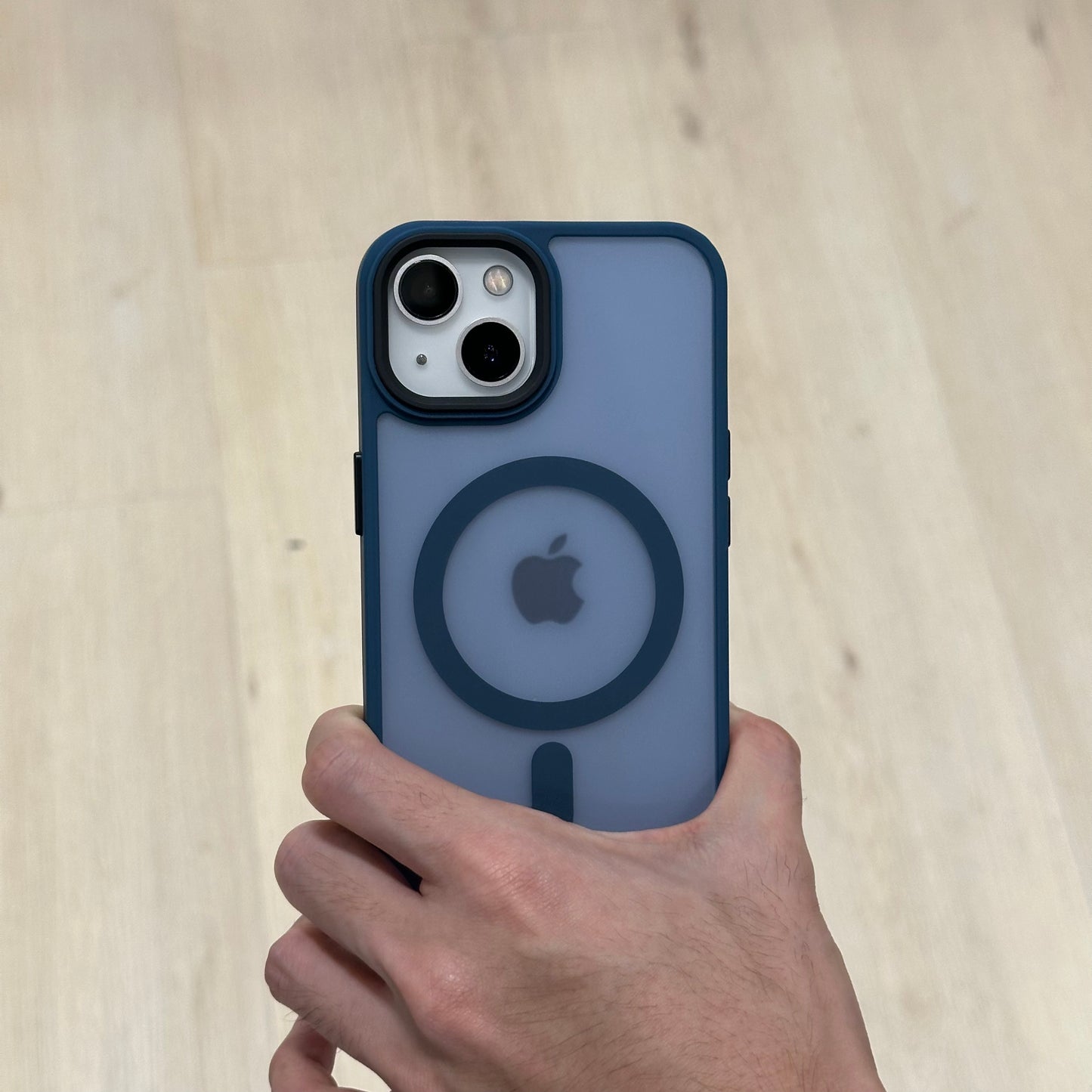 (Combo For Installment) Symmetry Clear Case with Magsafe - Navy Blue