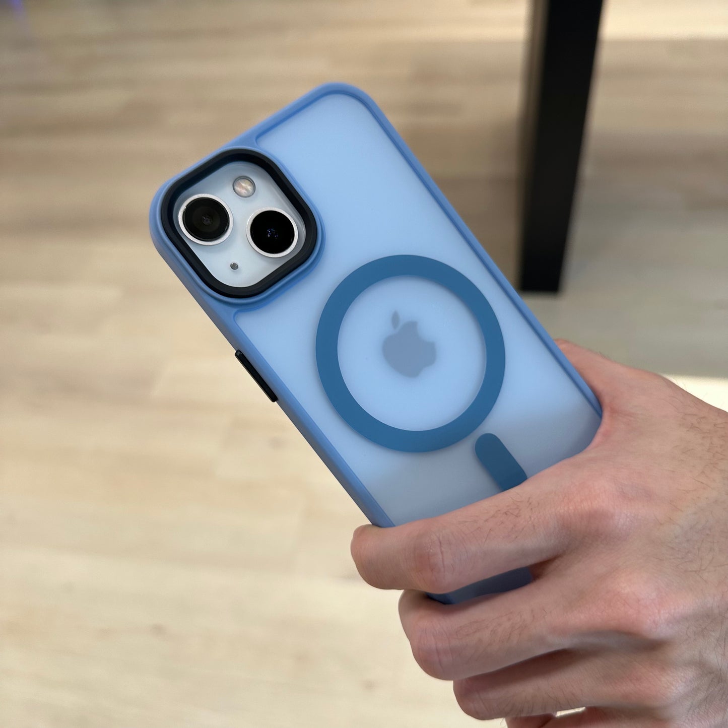 (Combo For Installment) Symmetry Clear Case with Magsafe - Light Blue