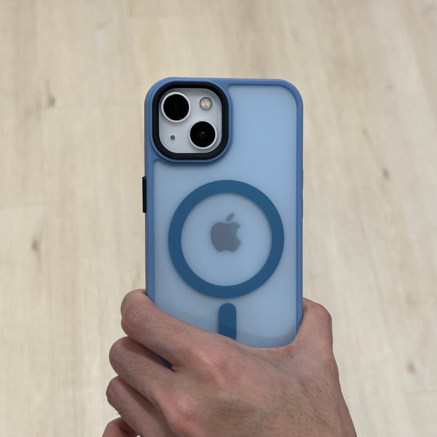 (Combo For Installment) Symmetry Clear Case with Magsafe - Light Blue