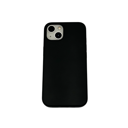 (Combo) Silicone Case with MagSafe - Black